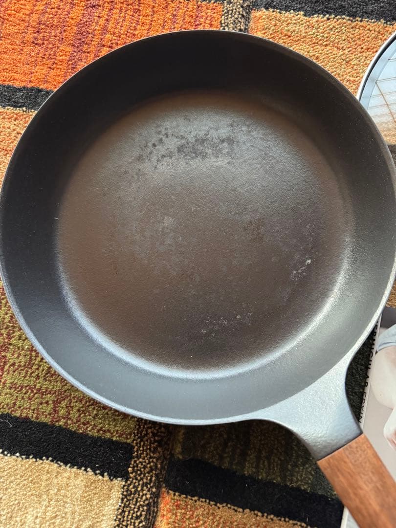 バーミキュラ フライパン 26cm 蓋付　ウォールナット