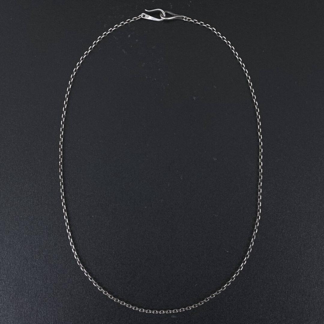 LARRY SMITH SV CHAIN フック チェーン ネックレス 60cm