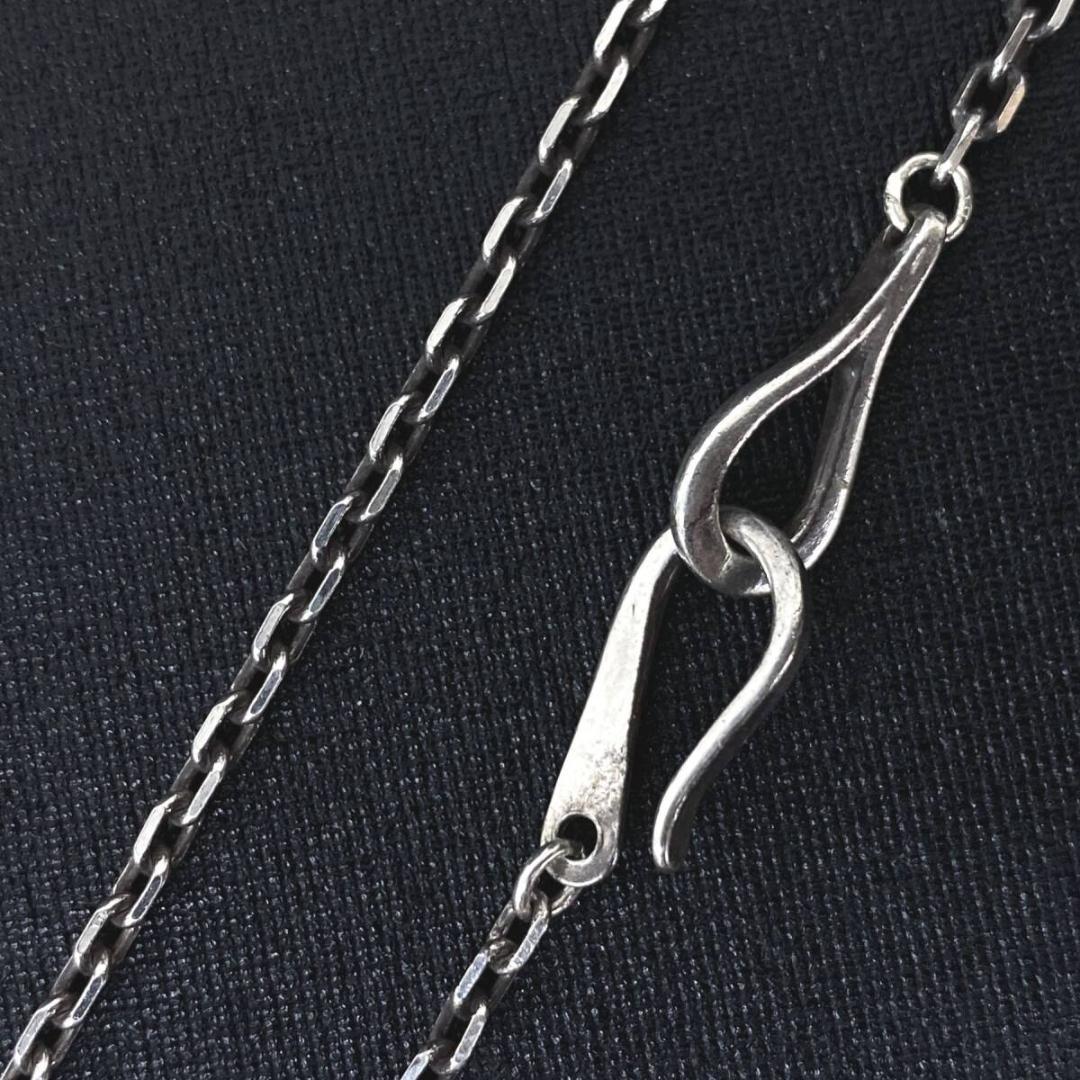 LARRY SMITH SV CHAIN フック チェーン ネックレス 60cm