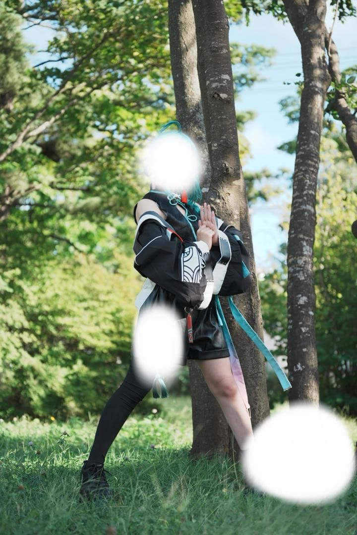 【雪見だいふく出品】にじさんじ 緑仙 チャイナストリート コス 中華風