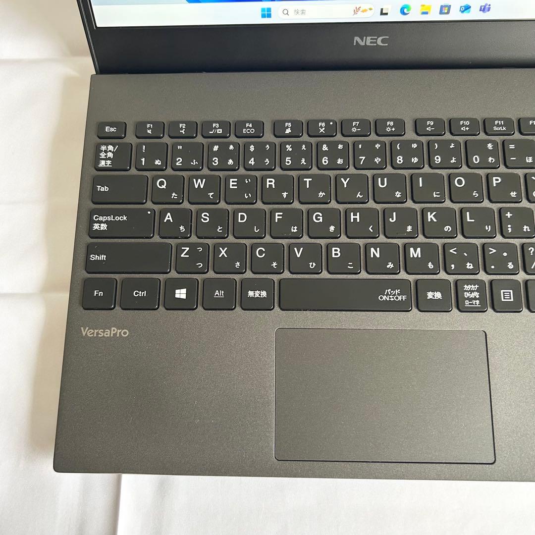 NEC ノートパソコン PC SSD256 10世代 Windows11 A34