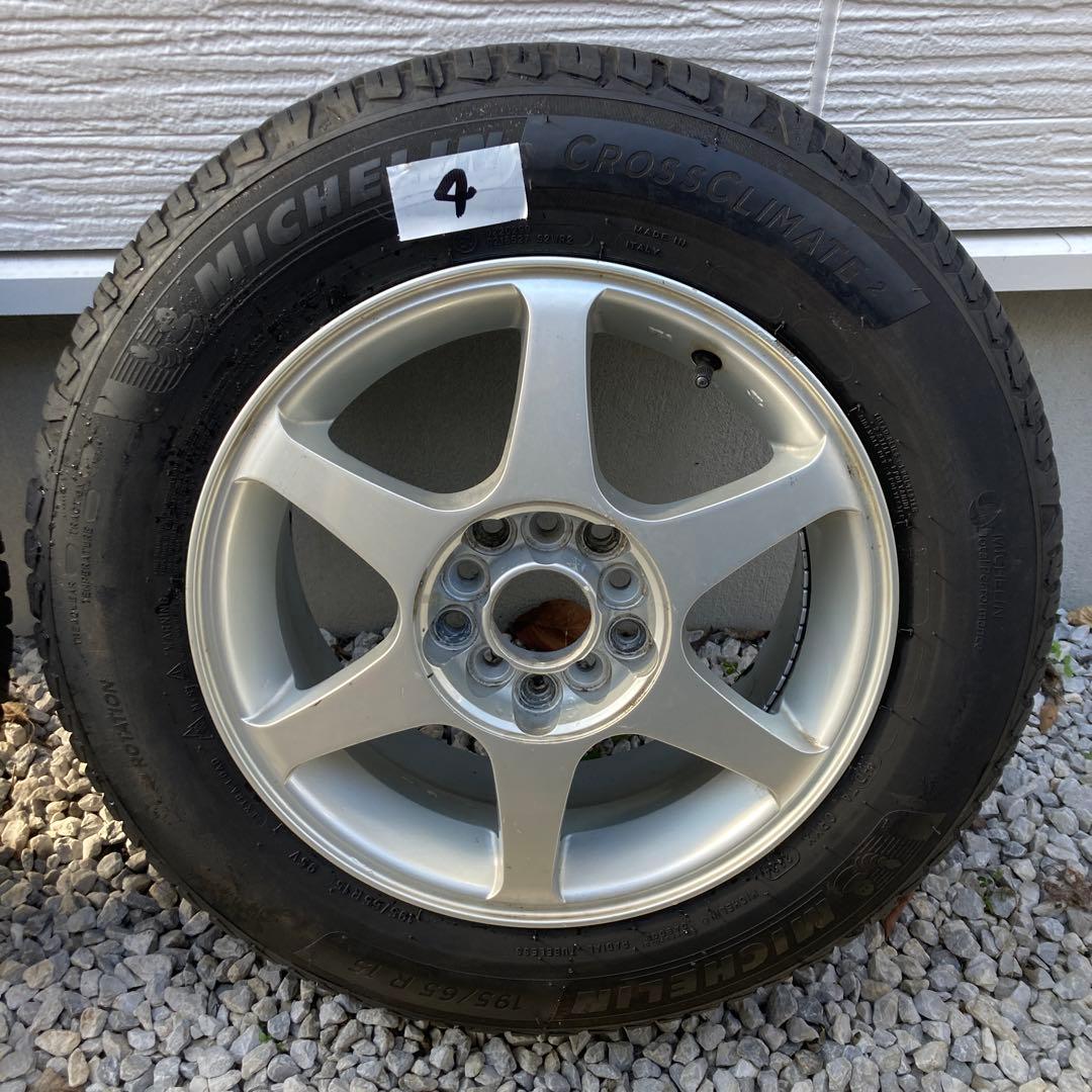【引取歓迎 千葉】MICHELIN 195/65 R15 オールシーズンタイヤ