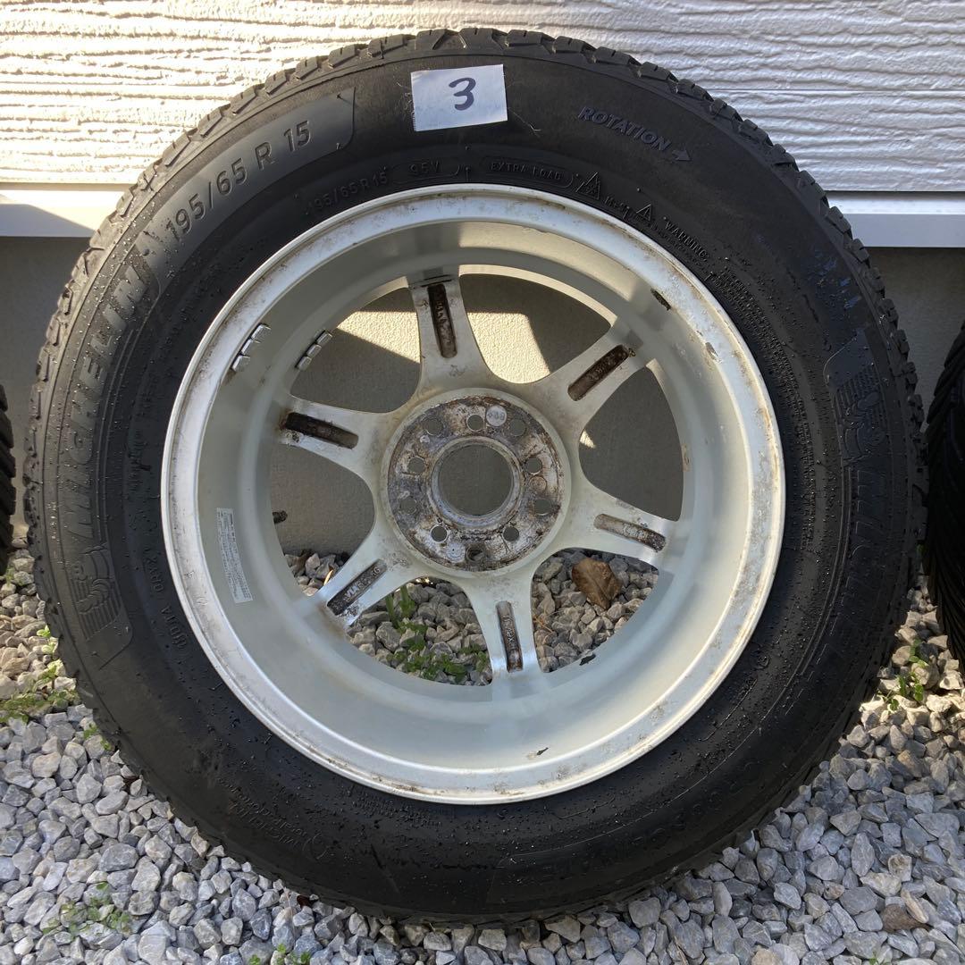 【引取歓迎 千葉】MICHELIN 195/65 R15 オールシーズンタイヤ