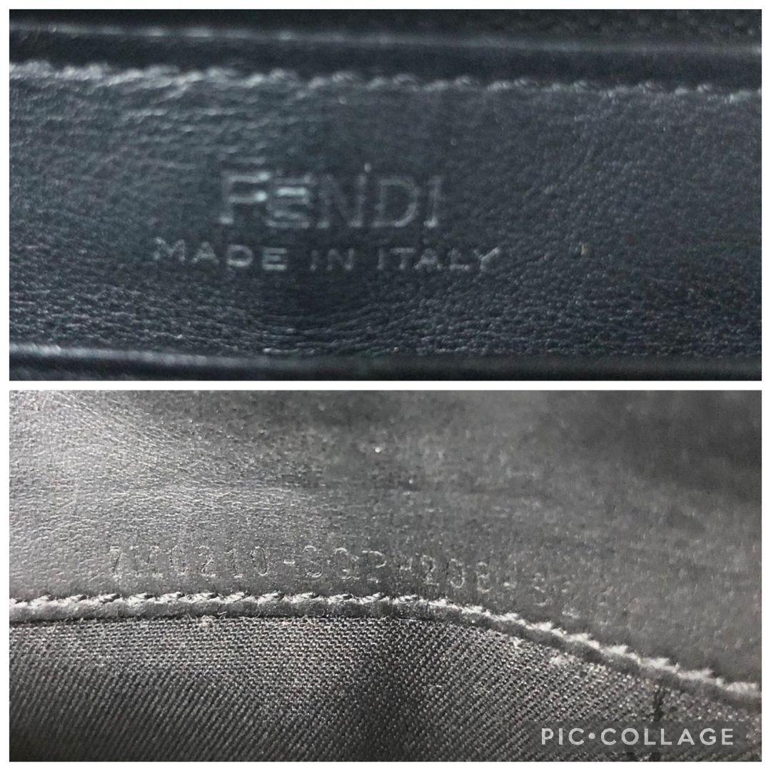 最終価格 FENDI 長財布 モンスター バグズアイ ラウンドファスナー