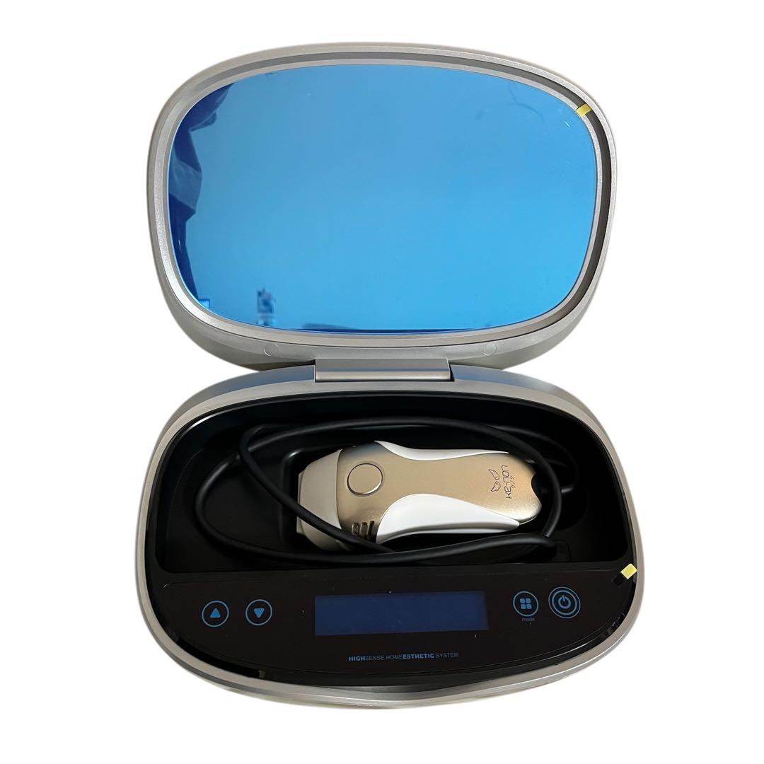 【動作品】ke-non ケノン 脱毛器 Ver.8.4j シャンパンゴールド