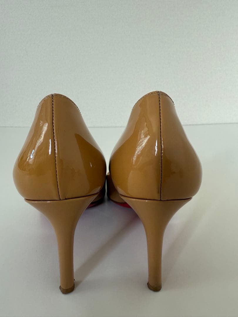 Christian Louboutin ベージュ ハイヒール　36.5