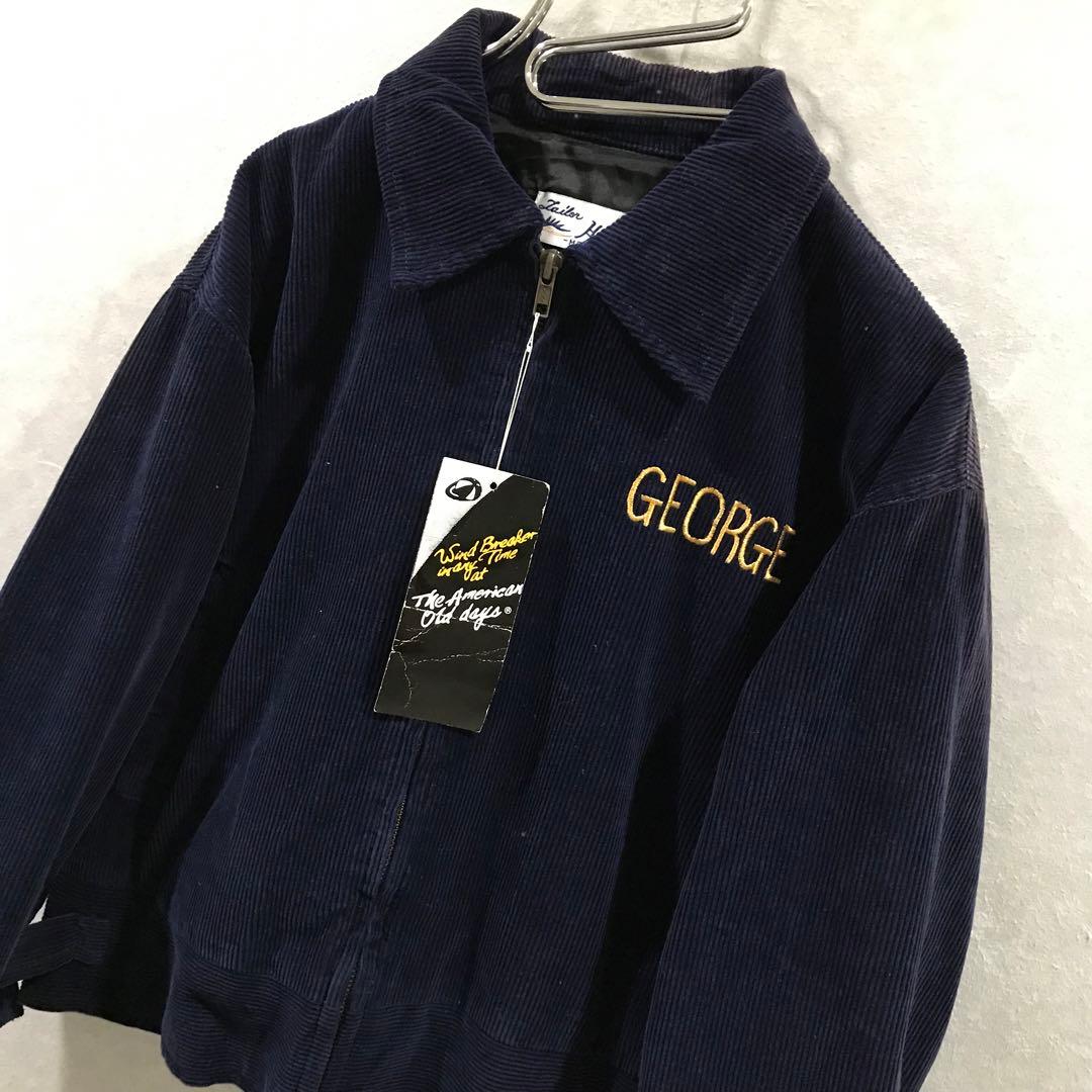 新品 HOUSTON USAF コーデュロイジャケット FFA チェーン刺繍 M