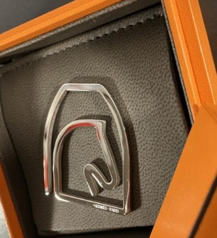 HERMES(エルメス) PINCE A Equestre ビル クリップ