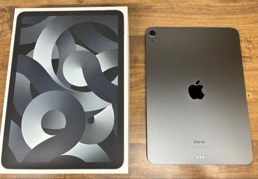 Apple ipad air 第5世代　64GB スペースグレー　100%