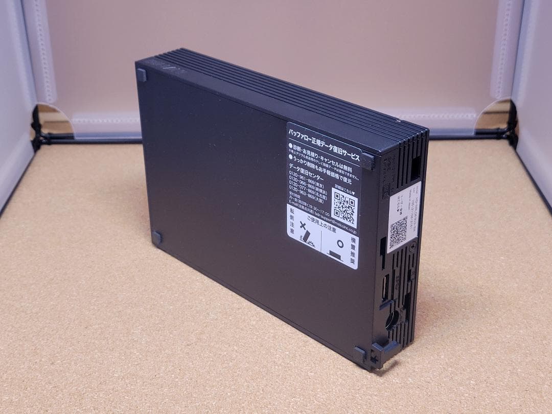 BUFFALO 外付けHDD 6TB HD-NRLD6.0U3-BA 未使用品