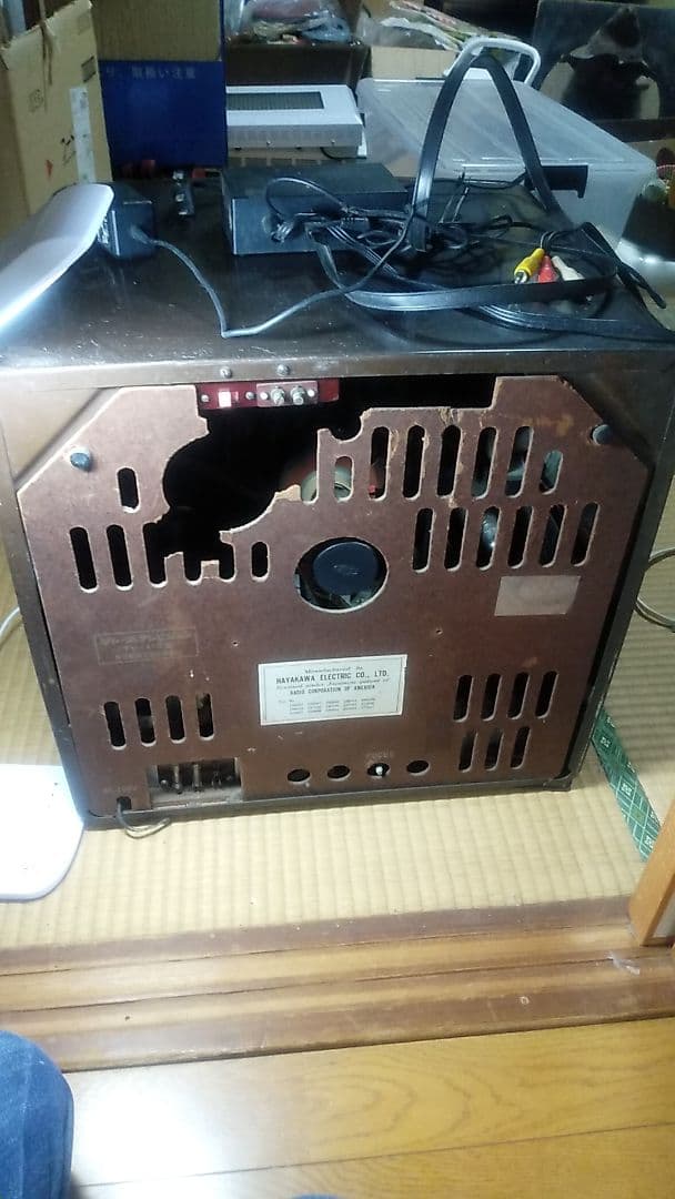 昭和30年代真空管テレビ