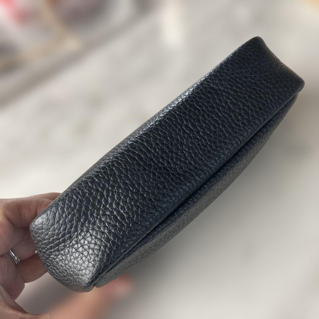 G-TUNE by GLENFIELD ブラックレザーポーチ