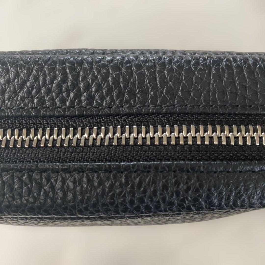 G-TUNE by GLENFIELD ブラックレザーポーチ