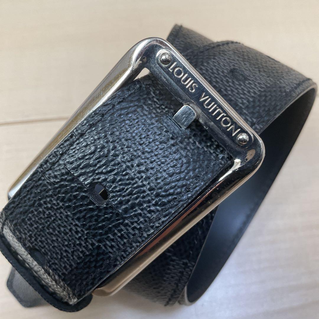Louis Vuitton ダミエグラフィット メンズ ベルト（中古）