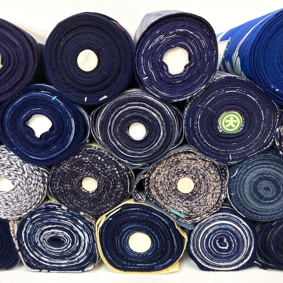 ワカメ 【TAMA屋】全て綿 全て浴衣反物 まとめ26点 TM 1982