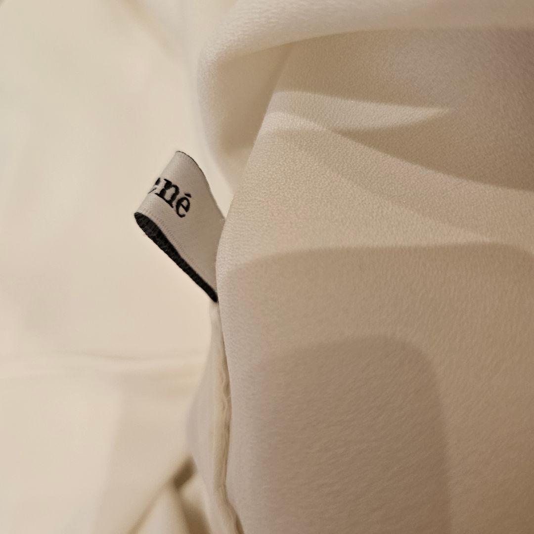 Rene ルネ パール襟 長袖ブラウス