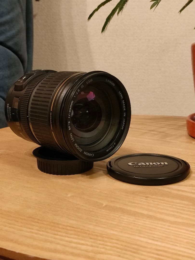 キヤノン 17-55mm f/2.8 EF-S レンズ