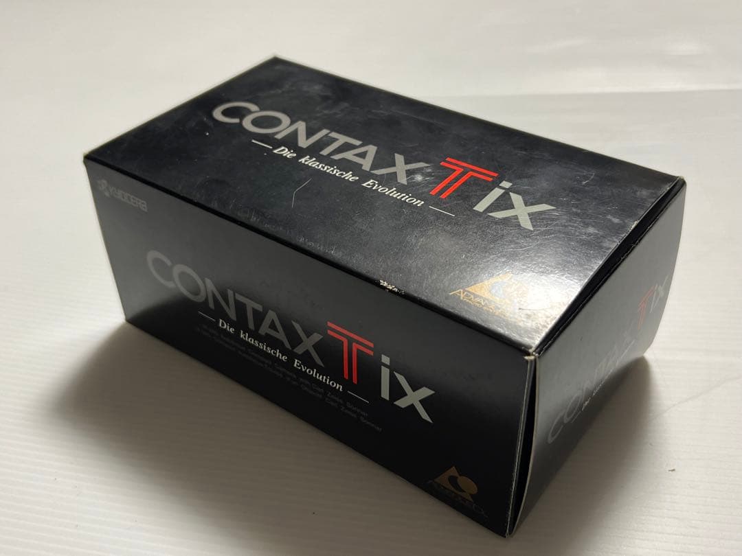 【未使用新品】CONTAX Tix コンパクトフィルムカメラ　最終値引き価格