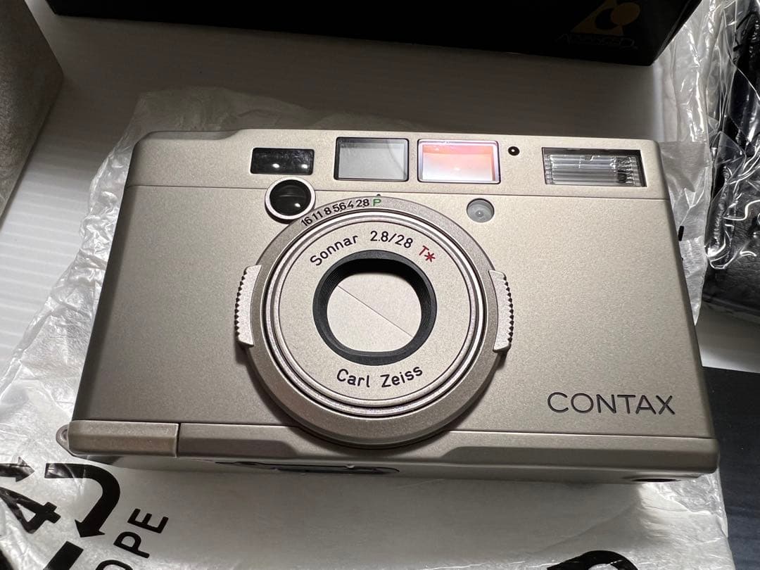 【未使用新品】CONTAX Tix コンパクトフィルムカメラ　最終値引き価格
