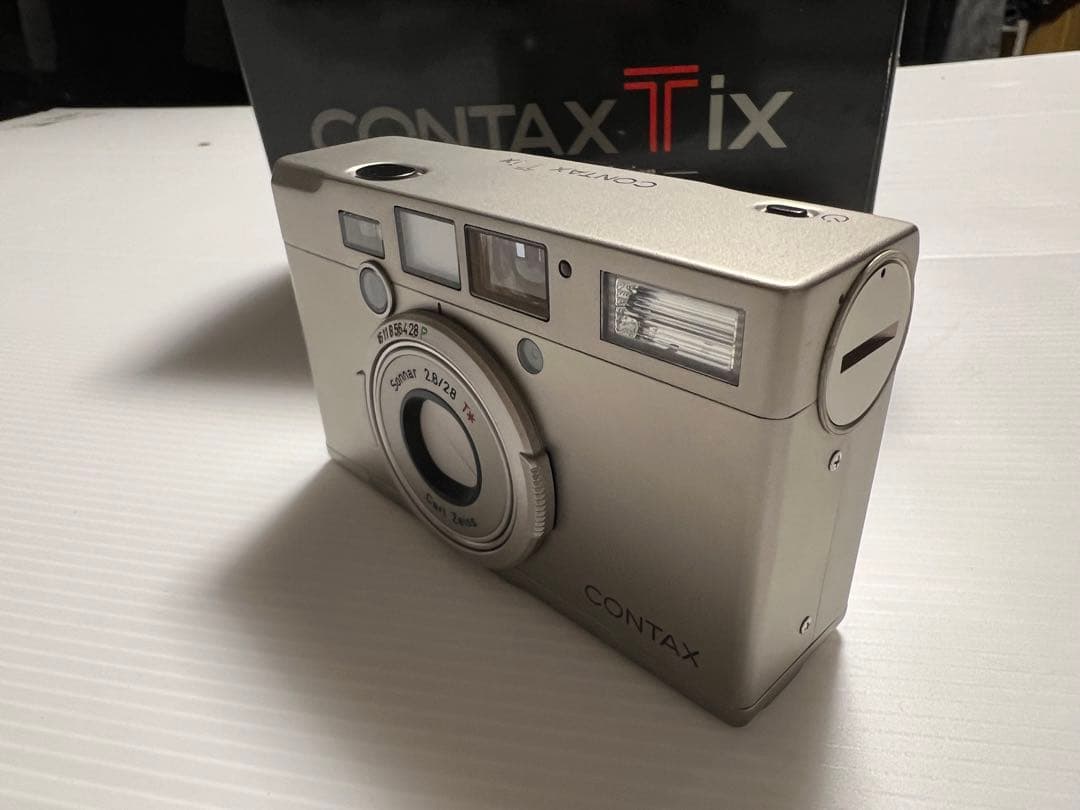 【未使用新品】CONTAX Tix コンパクトフィルムカメラ　最終値引き価格