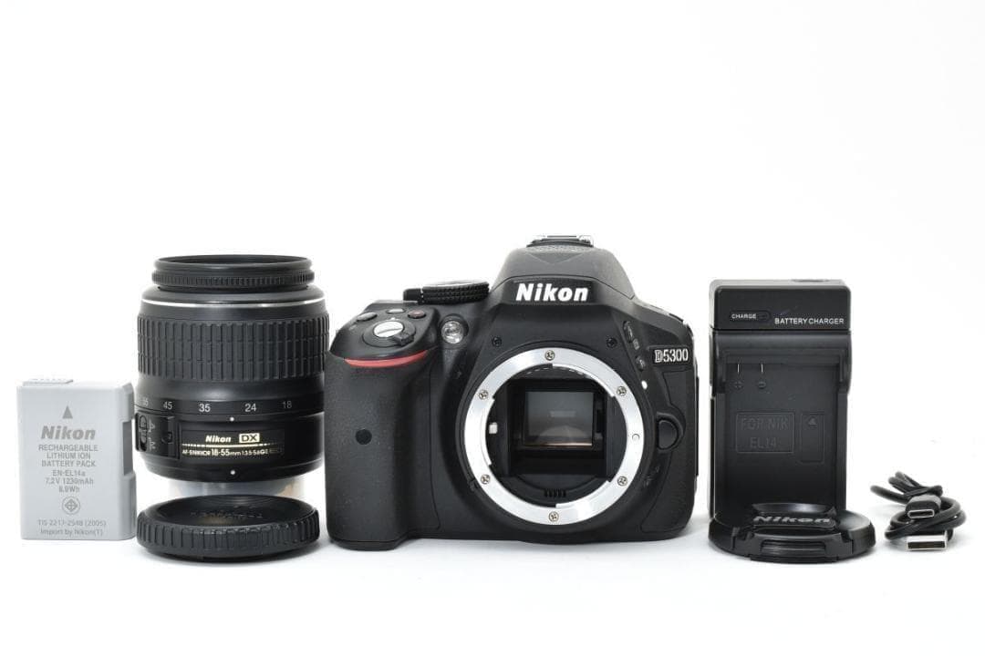 【大人気】 Nikon ニコン D5300 レンズセット デジタル一眼レフカメラ