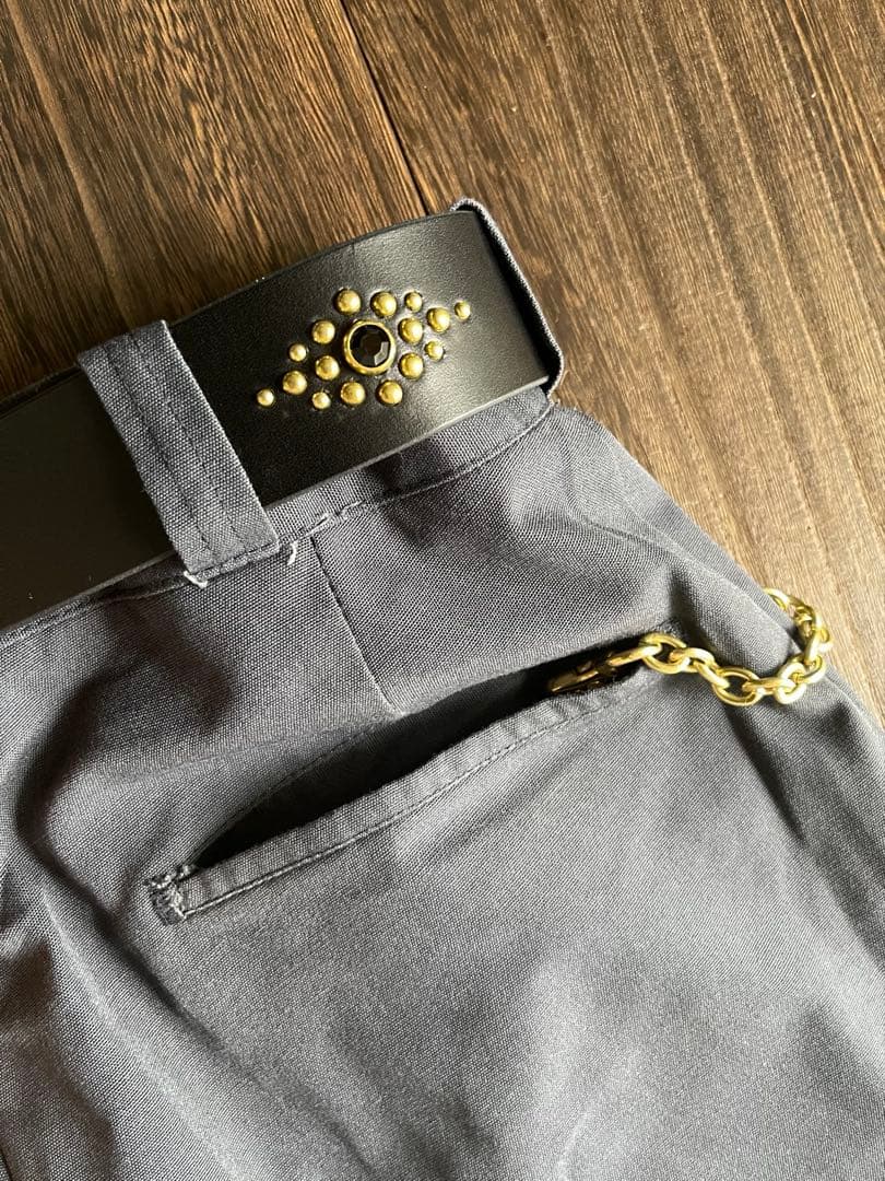 オーダー品　ディッキーズ874専用スタッズベルト　オールドイングランド　真鍮