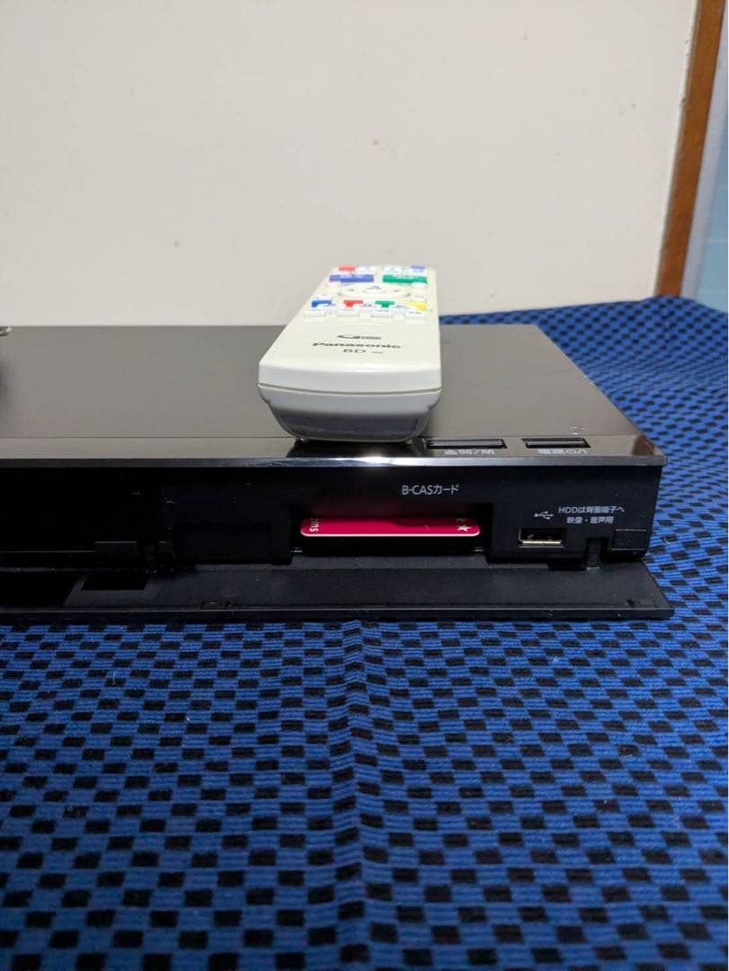 Panasonic ブルーレイプレーヤー リモコン付き