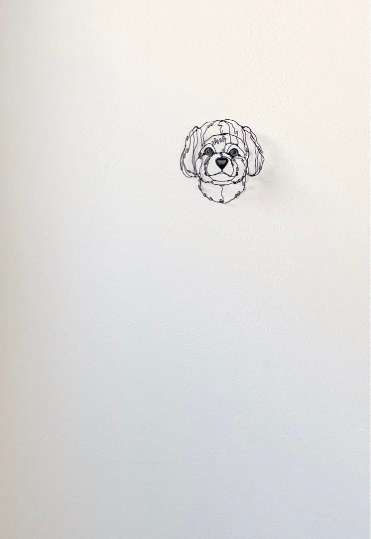 ◇ -for dog-◇ワイヤーアート　トイプードル