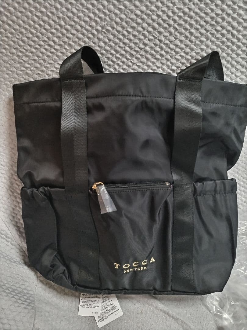 新品未使用　TOCCA ブラック 2WAY バックパック