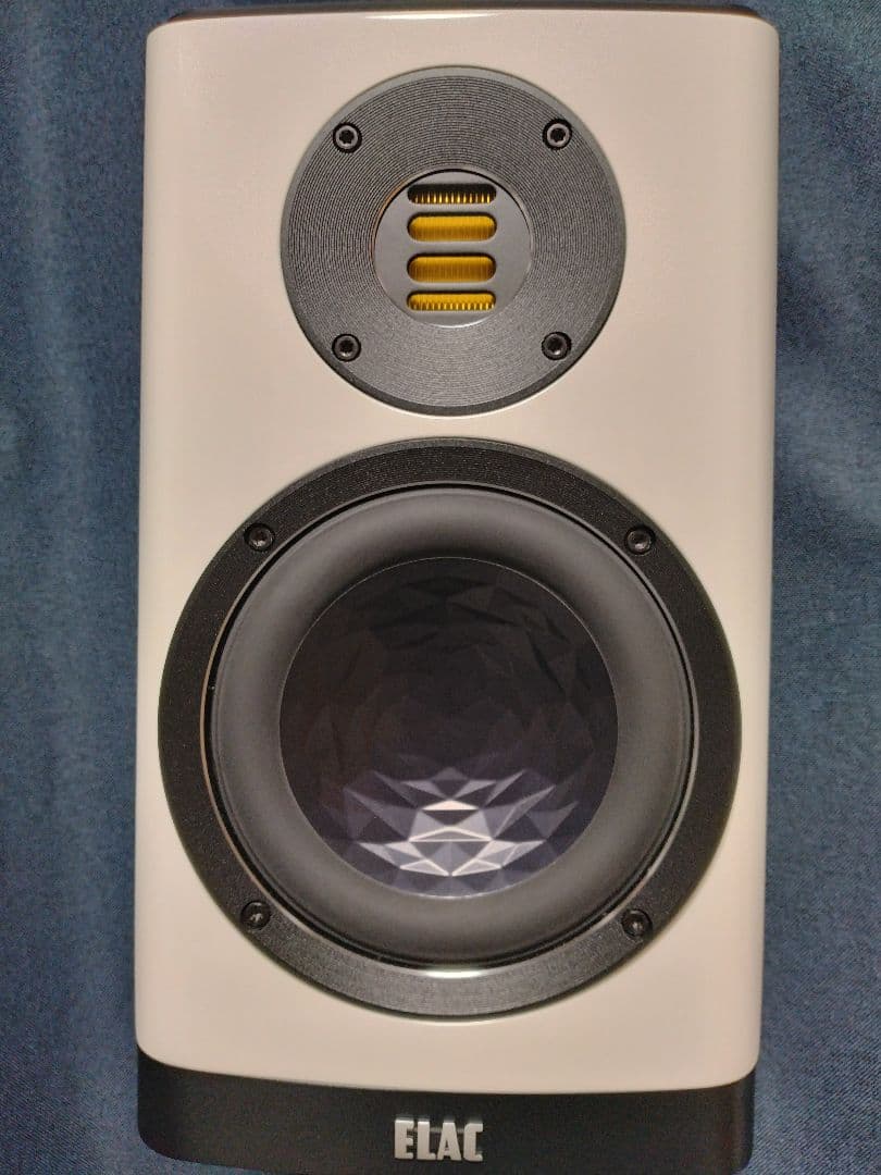 ELAC ホワイトスピーカー 専用スタンド付き
