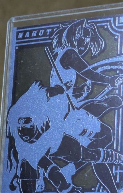ナルト シルバーエッチングカード Pa.02