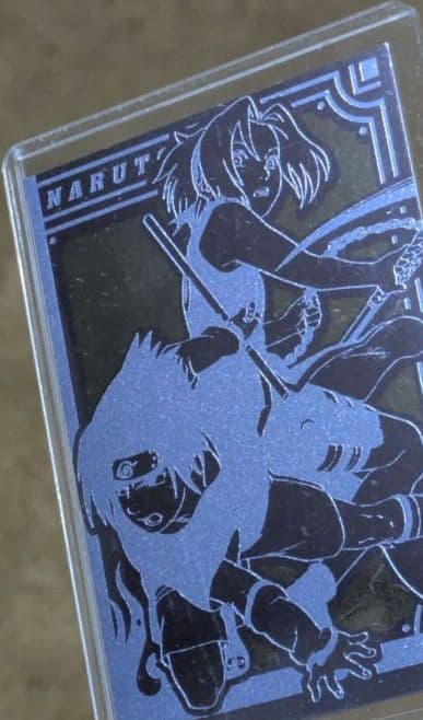 ナルト シルバーエッチングカード Pa.02