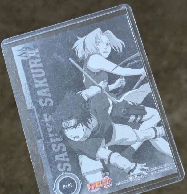 ナルト シルバーエッチングカード Pa.02