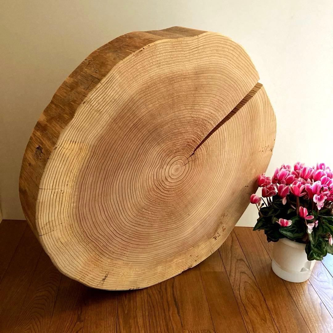 【tak】 【特大67cm】 一枚板　ナチュラルウッド ハンドメイド29