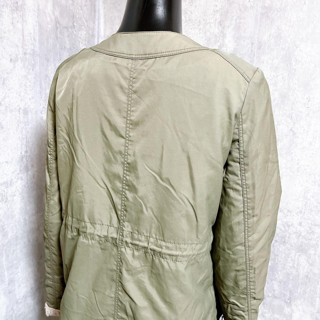 [Spick and Span] モッズコート ミリタリー ライナー付き 裏起毛