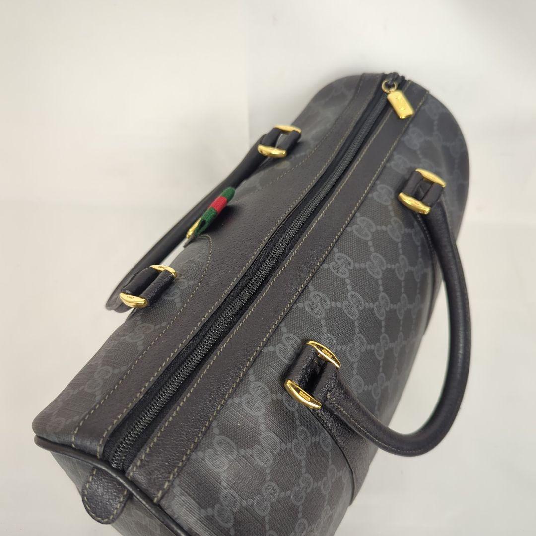 【美品】GUCCI オールド グッチ シェリーライン ミニ ボストンバッグ