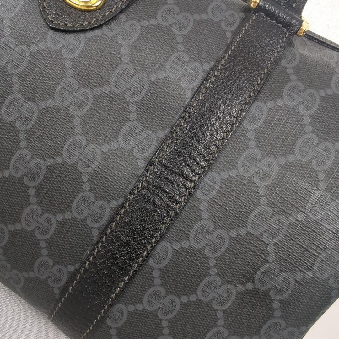 【美品】GUCCI オールド グッチ シェリーライン ミニ ボストンバッグ
