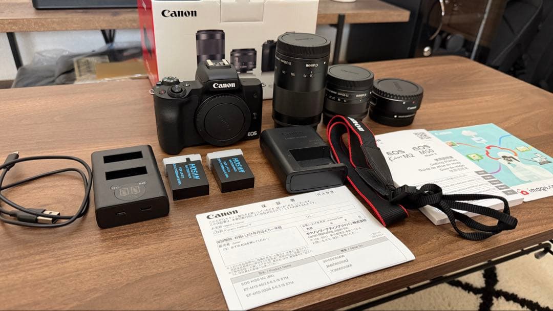 Canon EOS KissM2 標準ズームレンズキット