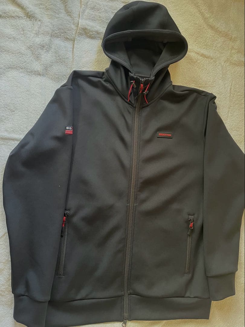 ブリーフィング　ブラックパーカーL 超美品