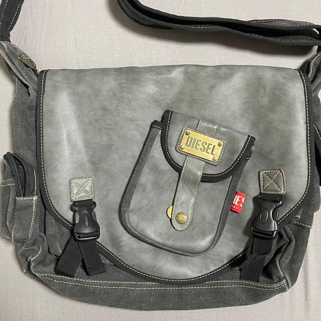 バッグ DIESEL Archive shoulder bag l logo