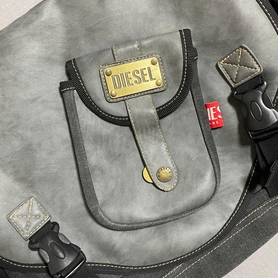 バッグ DIESEL Archive shoulder bag l logo