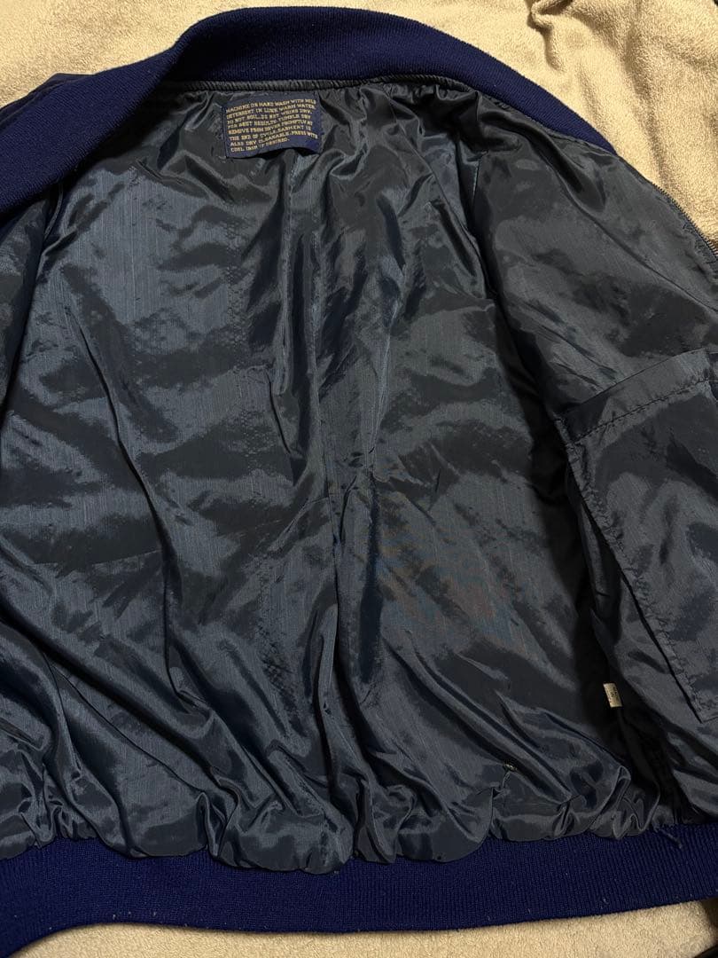 別珍 Vintage 90s 日本限定 スカジャン 鷹 龍 unisex YKK