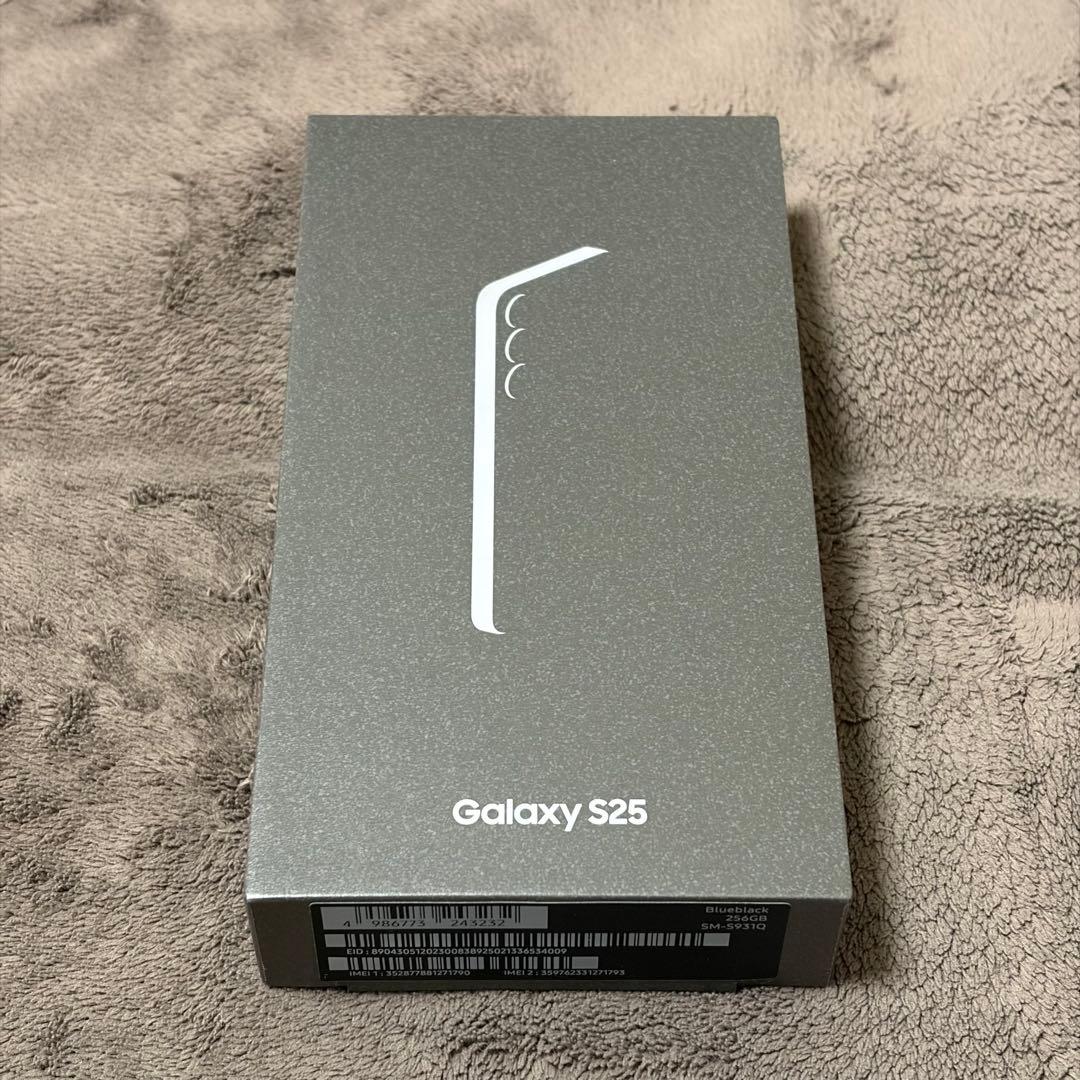★Galaxy S25 国内版 Blue Black 新品同様★