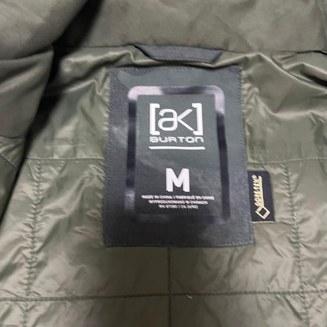 激レア BURTON AK バートン 迷彩 カモフラ swash グリーン M