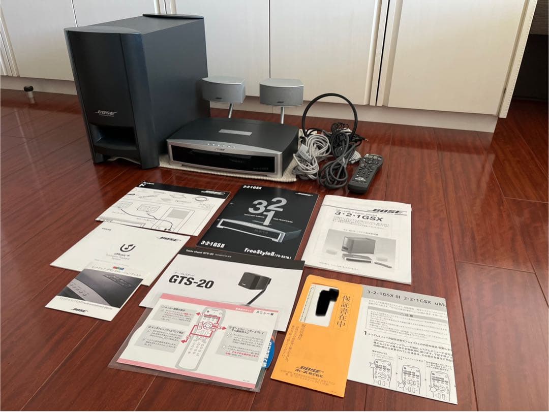 BOSE 321 GSX DVD  theater system 美品