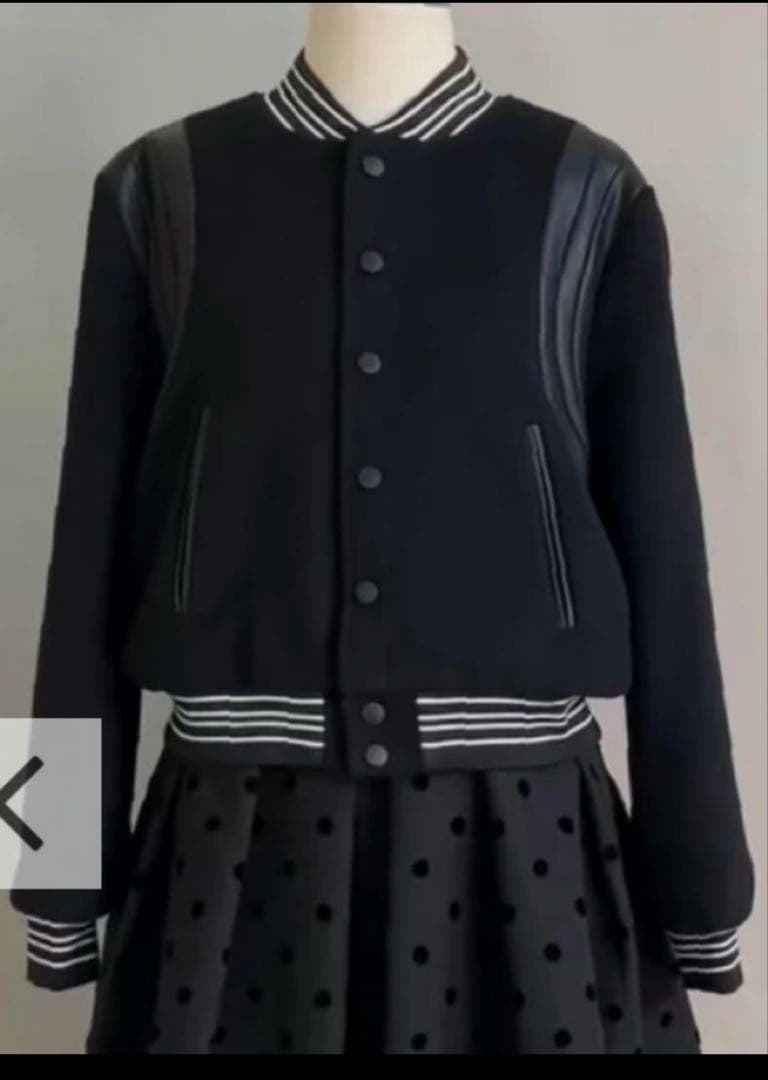 新品Birthday Bash BBスタジャン　黒　Sサイズ