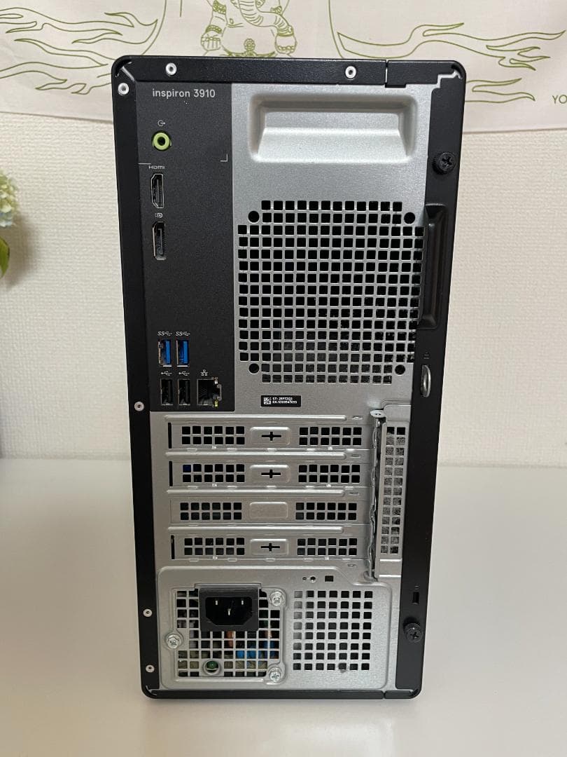 【美品】デスクトップ Dell Inspiron 3910 動画編集や在宅ワーク