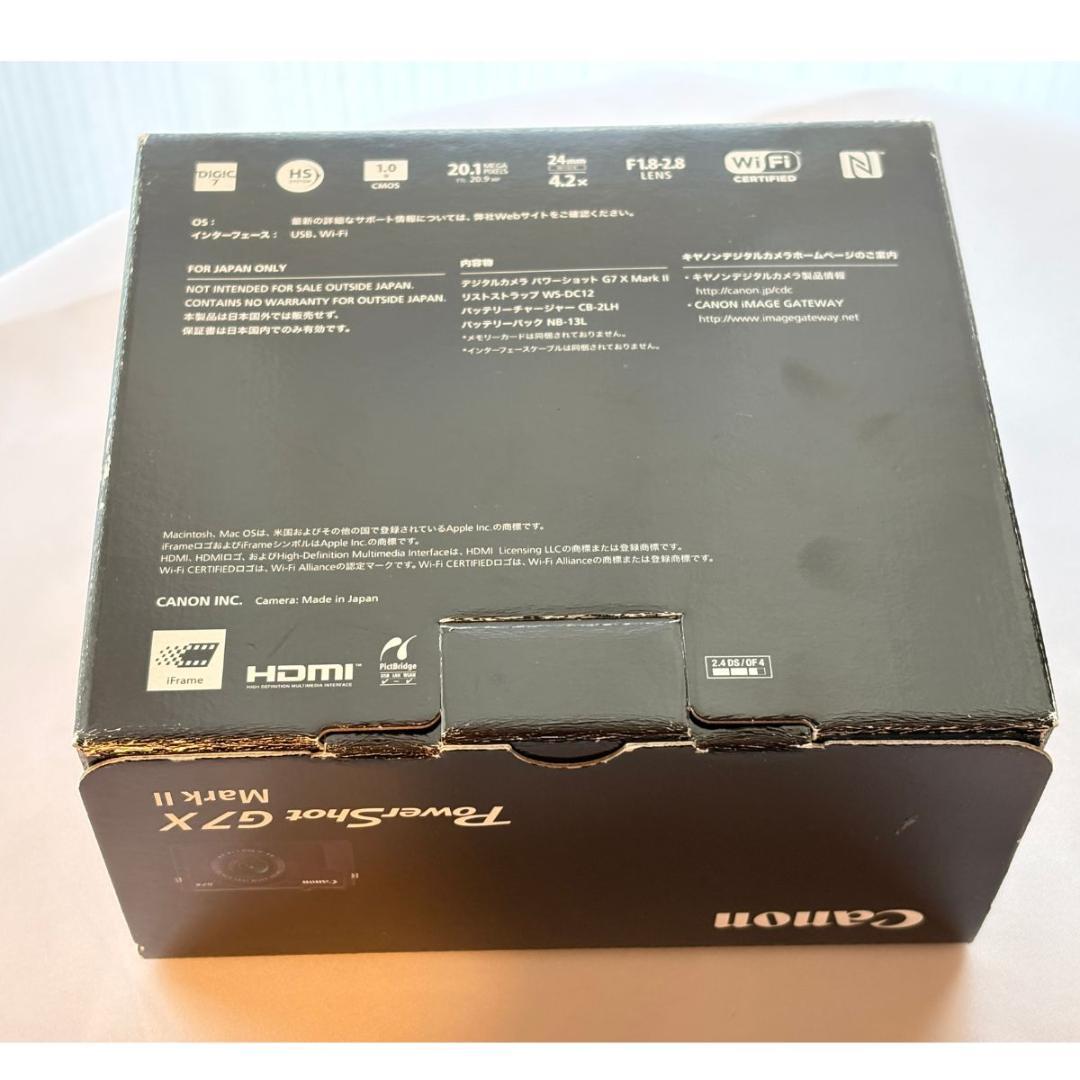 Canon キヤノン PowerShot G7X Mark II