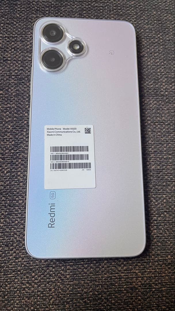 Xiaomi Redmi12 5G XIG03 128GB 美品！