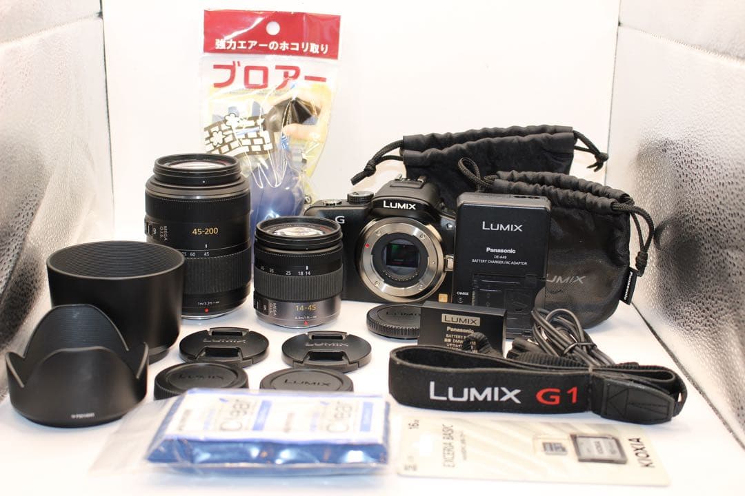 ★ショット数1842回★ LUMIX DMC-G3 ダブルズームキット　望遠